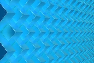 Pattern with blue rectangular shapes