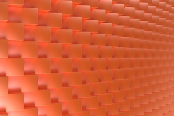 Pattern with orange rectangular shapes