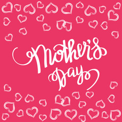 Obraz premium Happy Mother s Day gift card.
