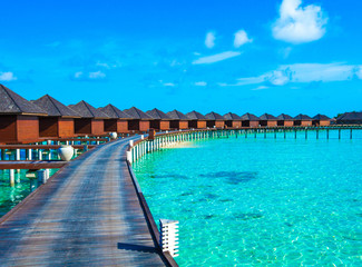 tropical beach in Maldives