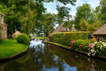 Obraz premium Giethoorn Village View