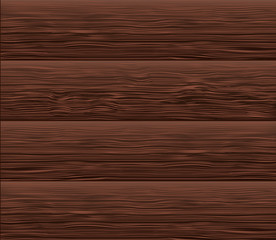Dark wooden texture. Vector illustration. Parquet element. Redwood.