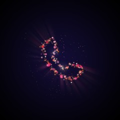 Bokeh phone icon - Business icon