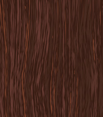 Dark wooden texture. Vector illustration. Parquet element. Redwood