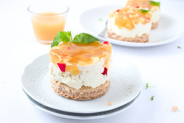 Apfel-Quark- Törtchen