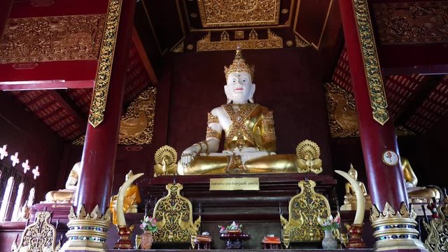 Wat Rajamontean Beautiful Temple of Chiang Mai, Thailand