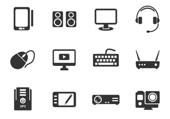 gadget icon set
