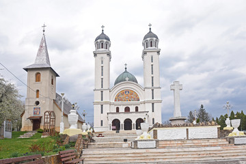 Cathedral in Ghelari, Hunedoara County, Transylvania, Romania