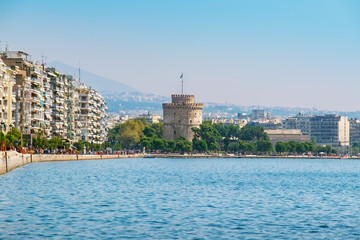 Thessaloniki seafront. Macedonia, Greece
