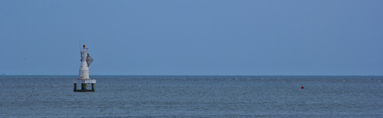 Buoys in the sea