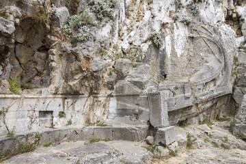 Triémiolia sculptée / Lindos