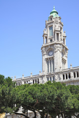 Fototapeta na wymiar City Hall in Porto