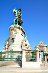 Commerce square in Lisbon