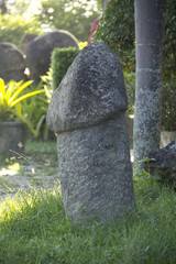 Shiva stone carvings