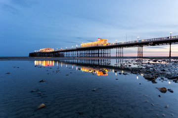 Fototapeta premium Blue hour on the Pier