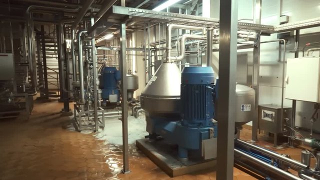 Modern filter system at large beer company