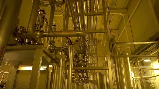 Modern filter system at large beer company