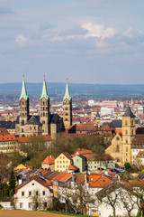 Naklejka premium Bamberg Blick auf Dom