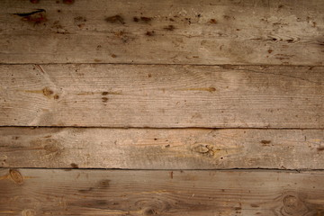 Fototapeta premium Dark Brown Old Vintage Wooden Planks Background