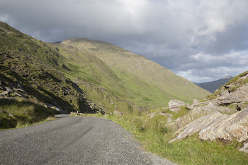 Fototapeta na wymiar Ballaghbeama Gap; Killarney National Park