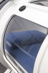 Obraz premium Hyperbaric oxygen tank chamber