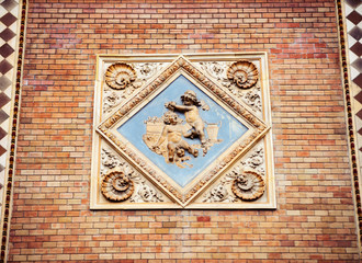 relief of the ancient of little angels