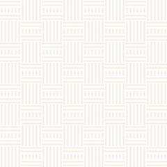 Abstract Geometric Pattern With Stripes Lattice. Subtle Seamless Vector Background
