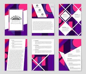 Abstract vector layout background set. For art template design, list, front page, mockup brochure theme style, banner, idea, cover, booklet, print, flyer, book, blank, card, ad, sign, sheet,, a4