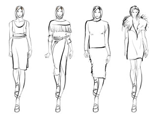 SKETCH. fashion girls