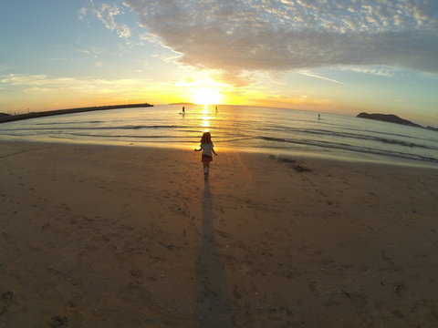 Seaside girl