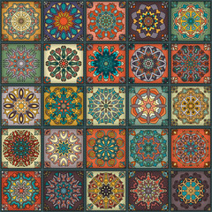 Seamless pattern. Vintage decorative elements. Hand drawn background. Islam, Arabic, Indian, ottoman motifs. Perfect for printing on fabric or paper.