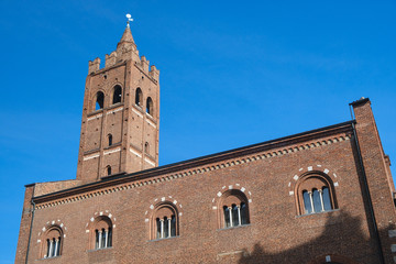 Monza (Italy), the Arengario, medieval building