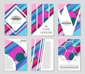 Abstract vector layout background set. For art template design, list, front page, mockup brochure theme style, banner, idea, cover, booklet, print, flyer, book, blank, card, ad, sign, sheet,, a4