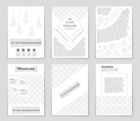 Abstract vector layout background set. For art template design, list, front page, mockup brochure theme style, banner, idea, cover, booklet, print, flyer, book, blank, card, ad, sign, sheet,, a4