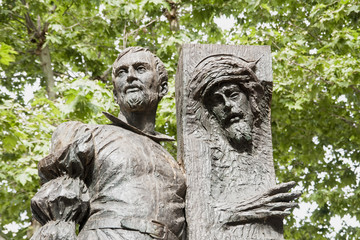 Estatua del escultor Juan de Mesa autor de la imagen del Gran Poder de Sevilla