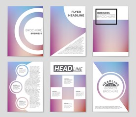 Abstract vector layout background set. For art template design, list, page, mockup brochure theme style, banner, idea, cover, booklet, print, flyer, book, blank, card, ad, sign, sheet,, a4
