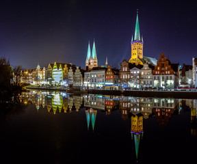 Die Spiegelung an der Obertrave