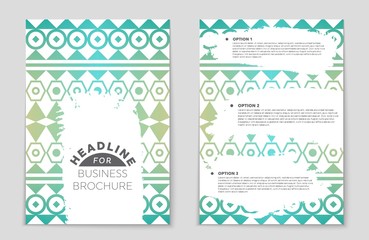 Abstract vector layout background set. For art template design, list, page, mockup brochure theme style, banner, idea, cover, booklet, print, flyer, book, blank, card, ad, sign, sheet,, a4.