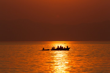Obraz premium Fishermans on Lake Malawi - Malawi