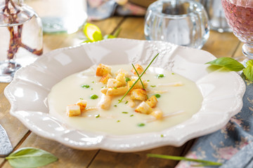 Spargel Cream Suppe