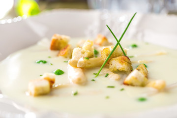 Spargel Cream Suppe