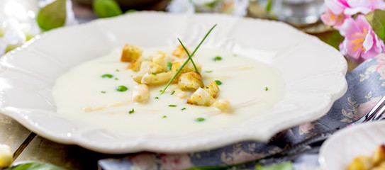 Spargel Cream Suppe