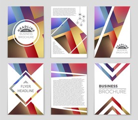 Abstract vector layout background set. For art template design, list, front page, mockup brochure theme style, banner, idea, cover, booklet, print, flyer, book, blank, card, ad, sign, sheet,, a4