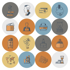 Business and Finance Icon Set