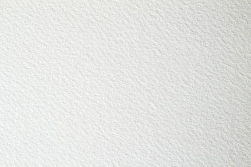 white blank watercolor paper sheet background or texture