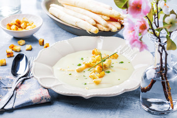 Spargel Cream Suppe