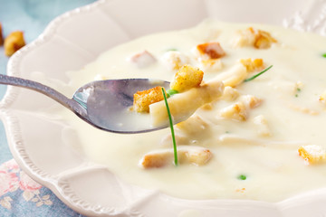 Spargel Cream Suppe