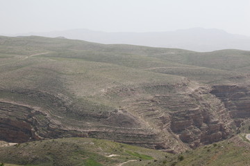 Fototapeta na wymiar mountain of palestine