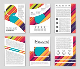 Abstract vector layout background set. For art template design, list, front page, mockup brochure theme style, banner, idea, cover, booklet, print, flyer, book, blank, card, ad, sign, sheet,, a4