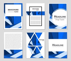 Abstract vector layout background set. For art template design, list, front page, mockup brochure theme style, banner, idea, cover, booklet, print, flyer, book, blank, card, ad, sign, sheet,, a4